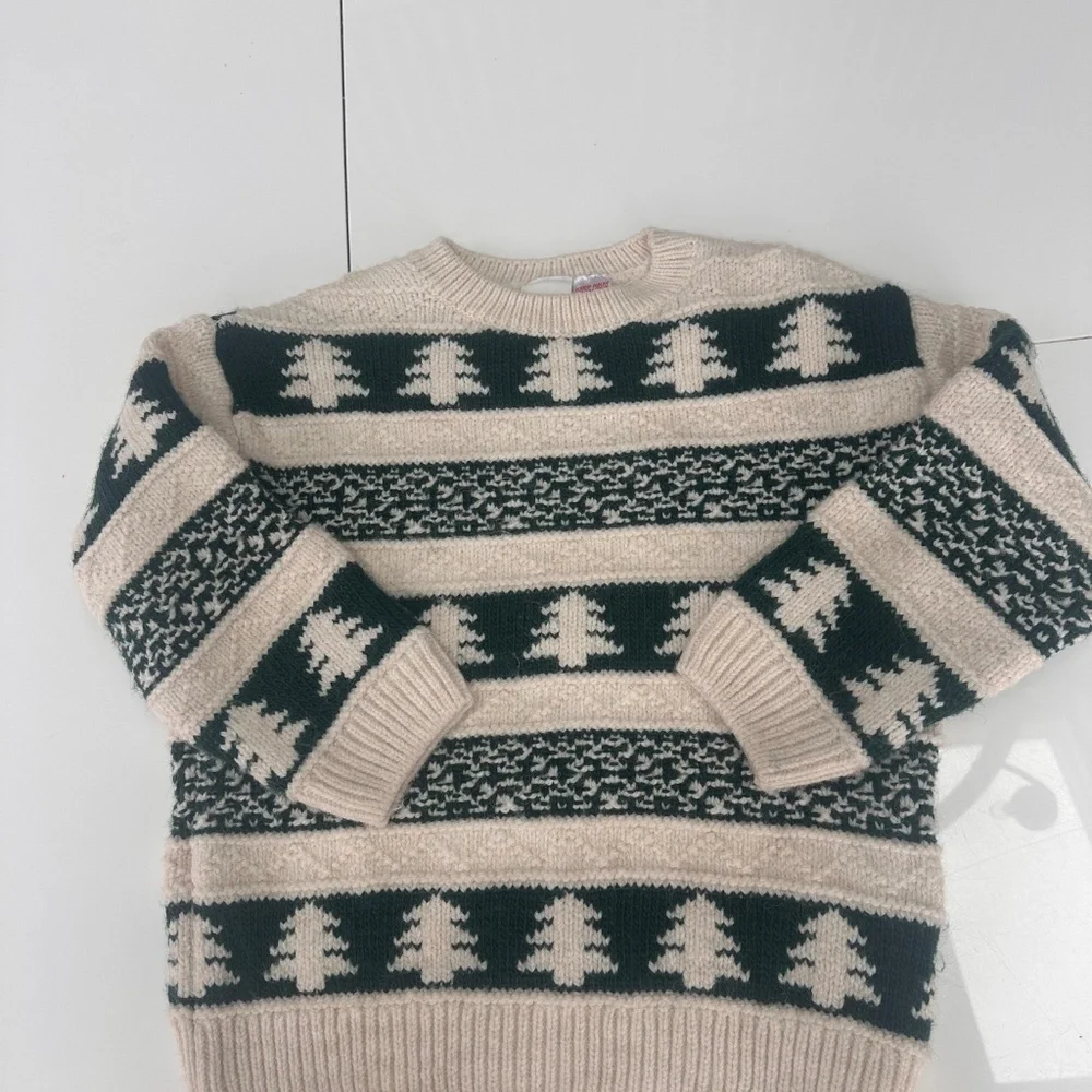 Zara Christmas Tree Sweater